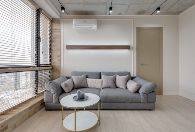 More windows and sunlight affect the room temperature