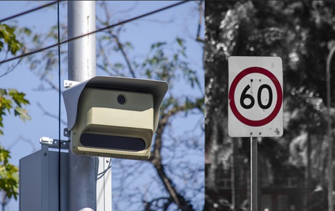 Overspeeding and security cameras