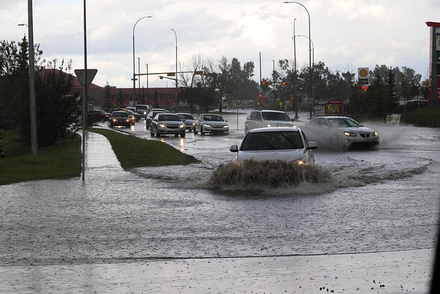 flooded streets