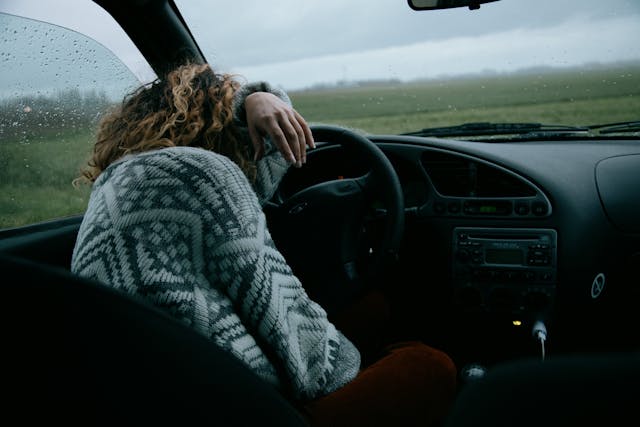 sleepy driver