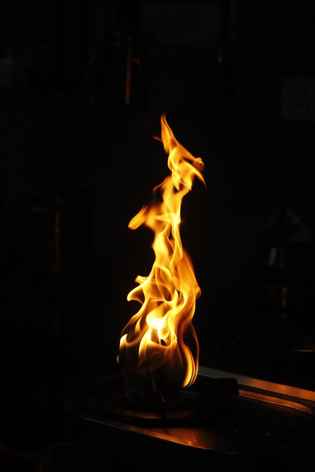 Cooking left unattended